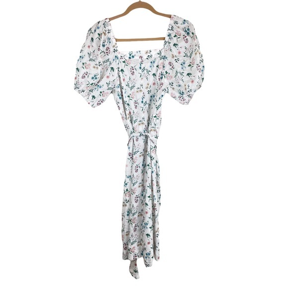 NWT J.Crew Liberty Print Dress Annelise floral Midi New Blogger Favorite Small - Picture 3 of 16